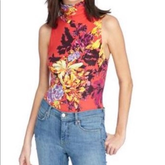 Free People Floral Bodysuits - Picture 3 of 8